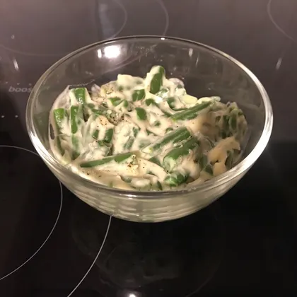 Салат с зелёной стручковой фасолью