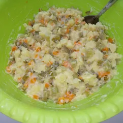 Простой картофельный салат