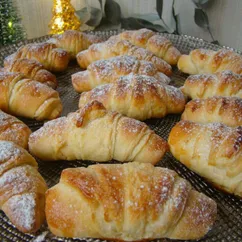 Домашние круассаны, домашнее слоеное тесто🥐🤤⠀