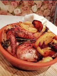 Куриные крылышки в апельсиново-горчичном маринаде