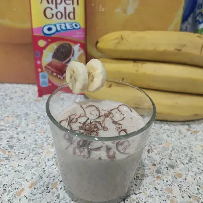 Шоколадно- банановый смузи