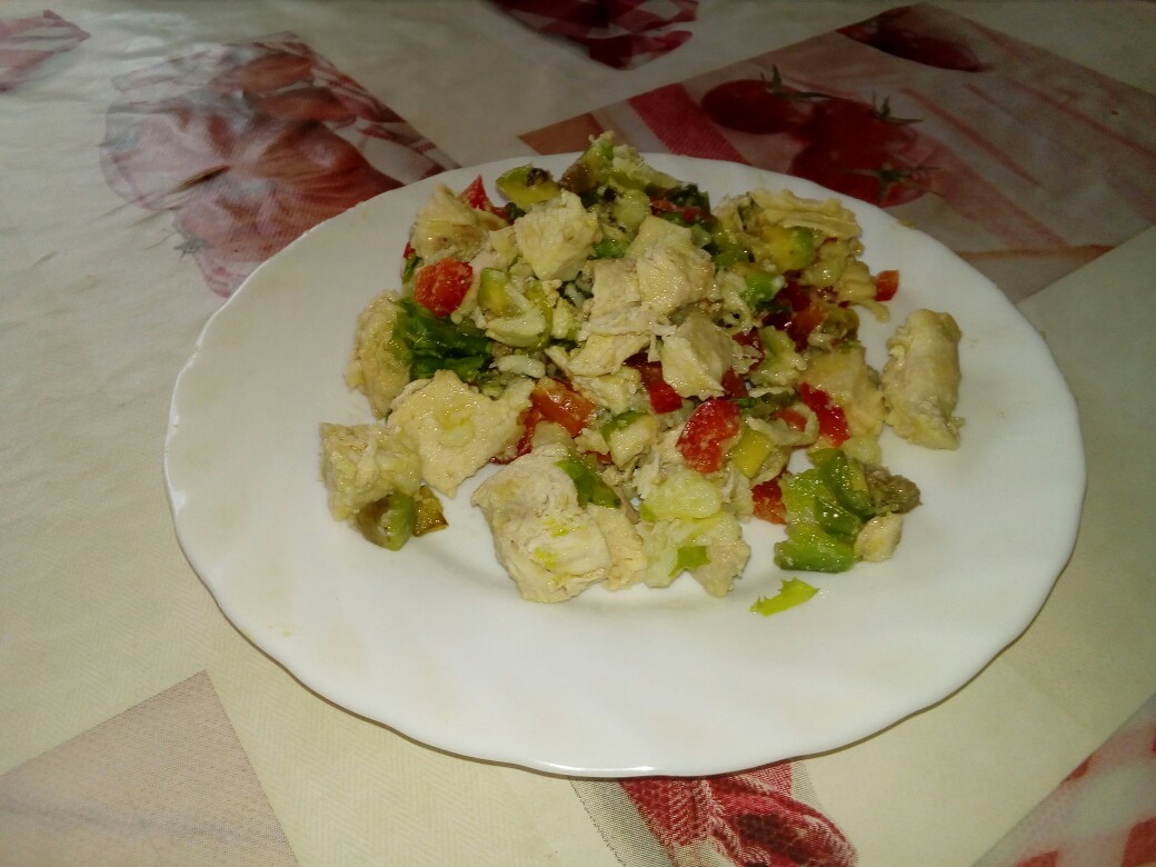 Диетический салатик