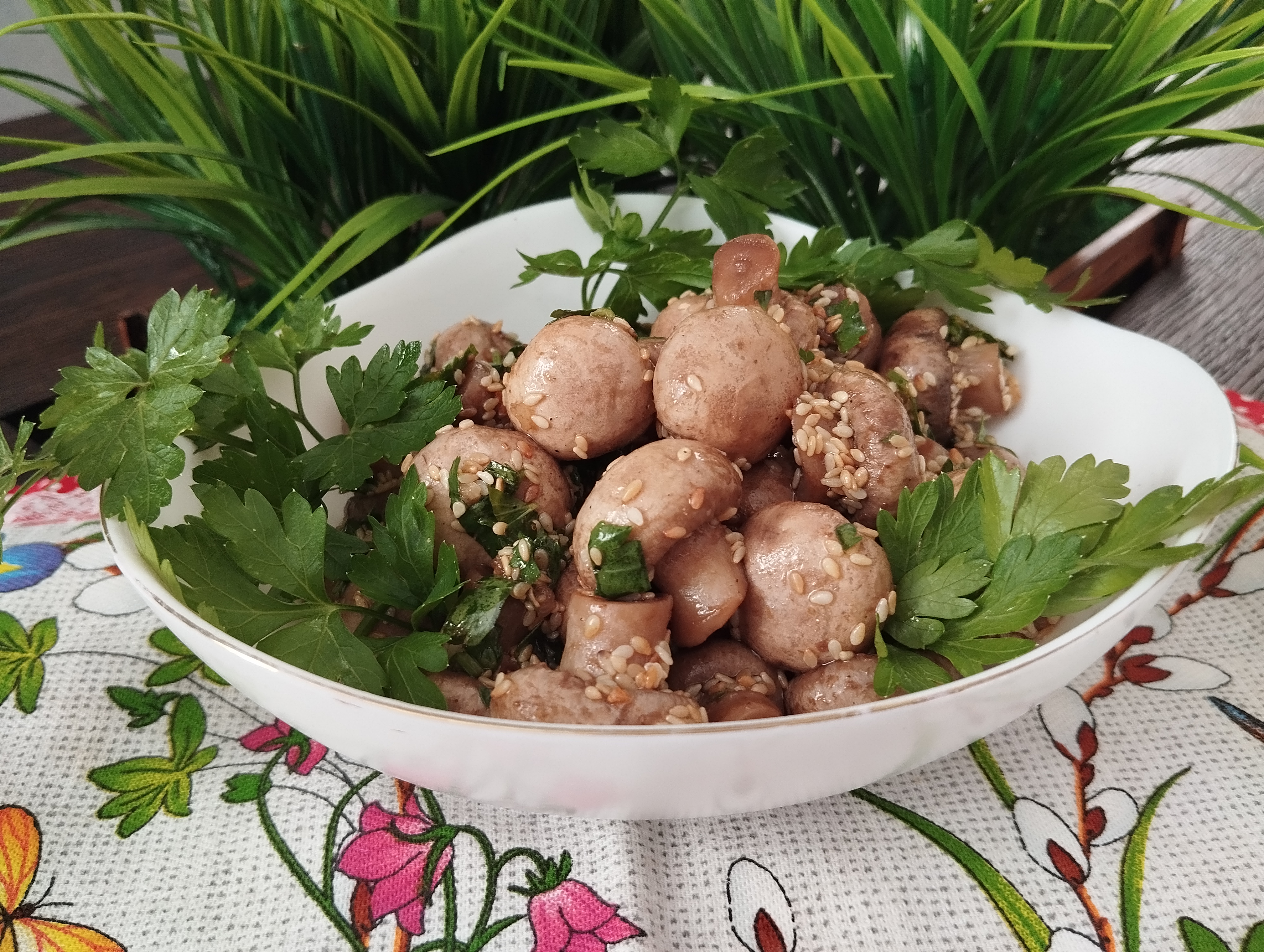 Маринованные шампиньоны 