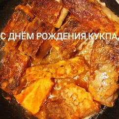 Карп жареный (филе)