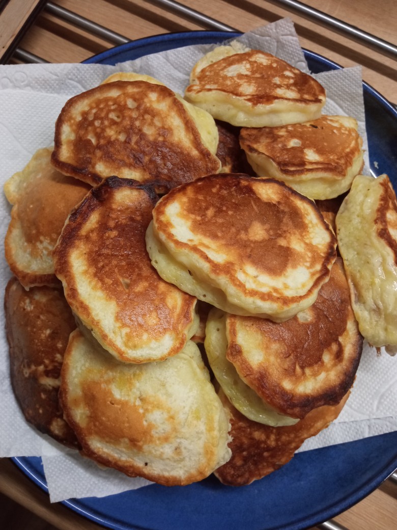 Банановые оладьи