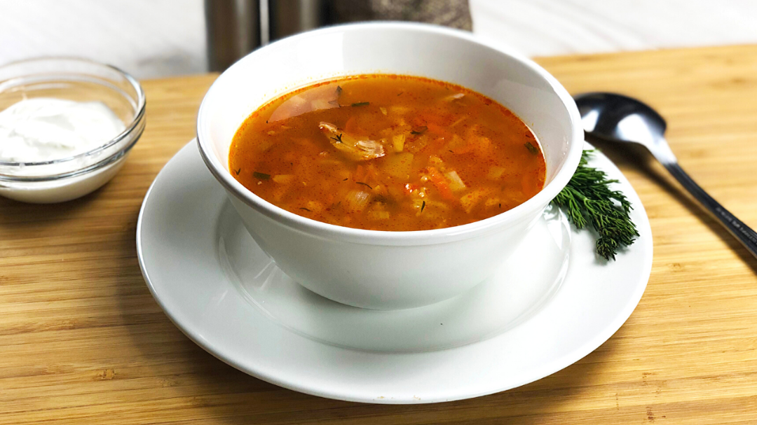 Суп из гороха с томатной пастой