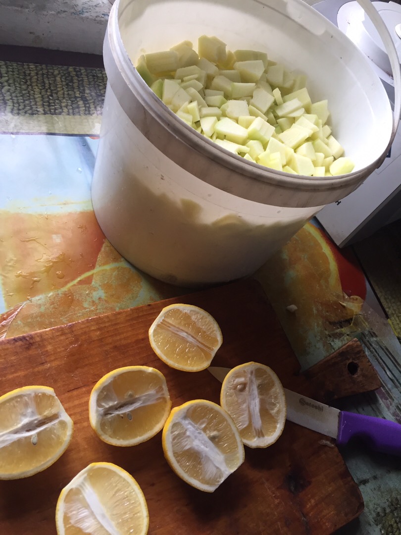 Варенье из кабачков и лимонов