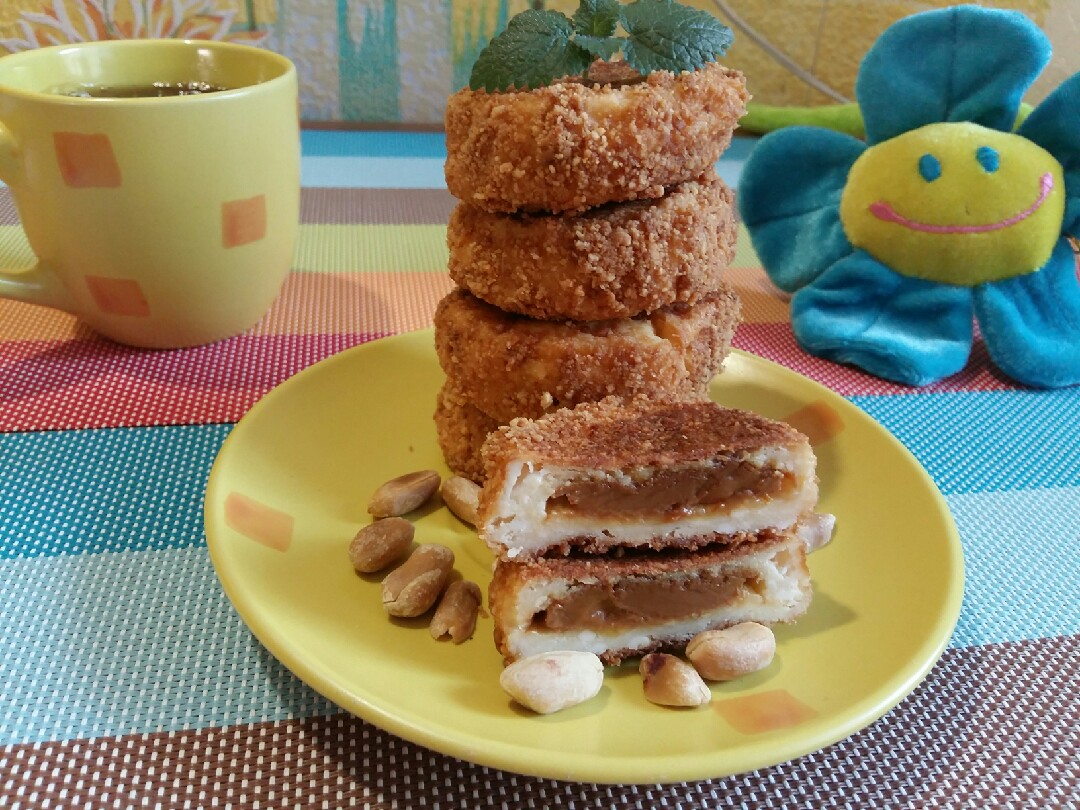 Сырники в духовке с начинкой #кулинарныймарафон