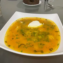 Постный рассольник с перловкой 🥣