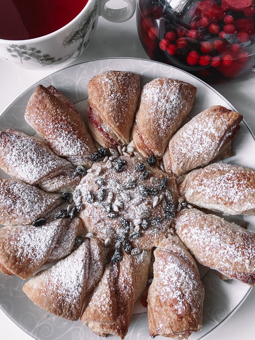 Простой малиновый пирог на кефире, рецепт с фото — slep-kostroma.ru