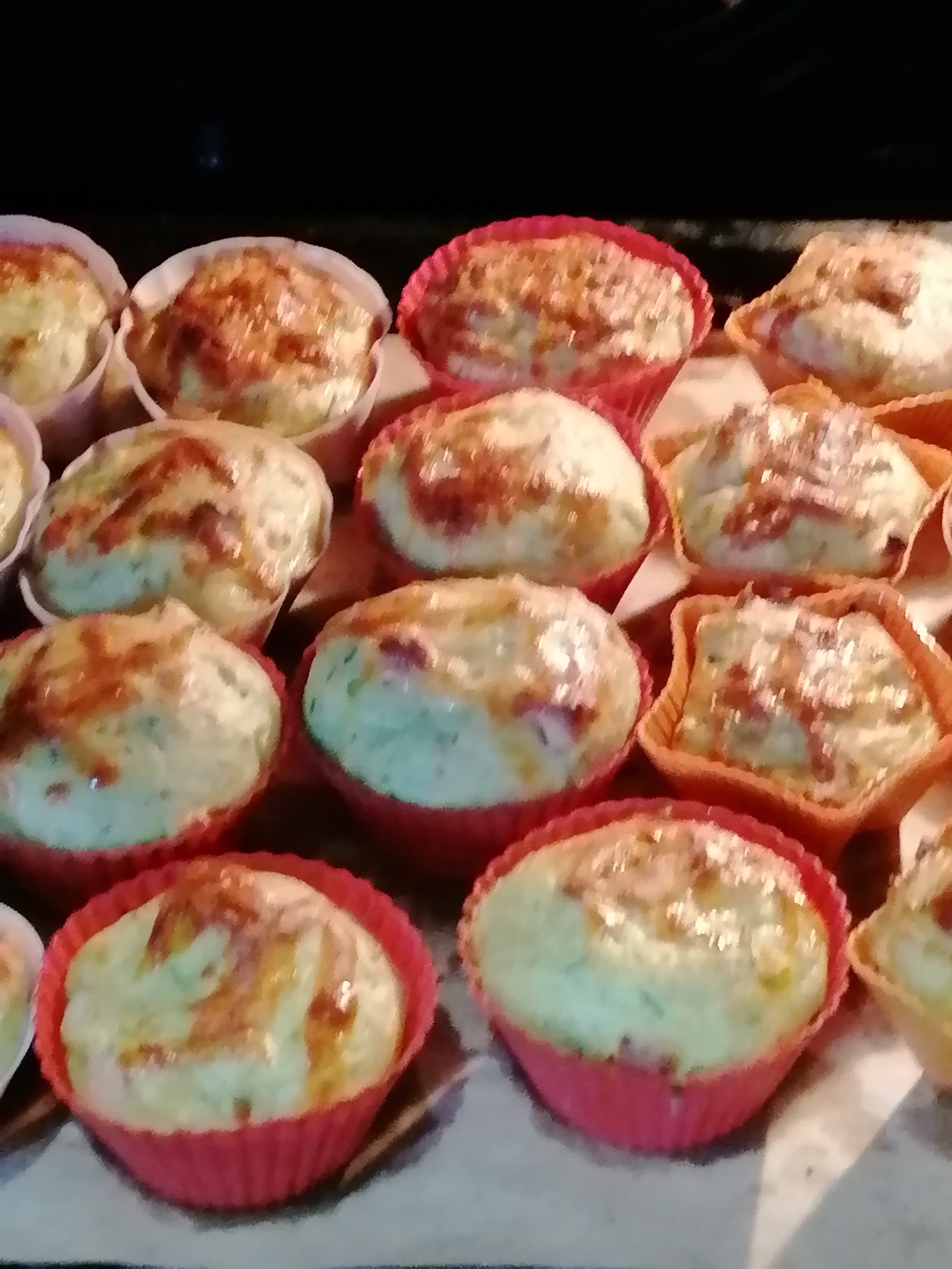 Кексики из кабачка