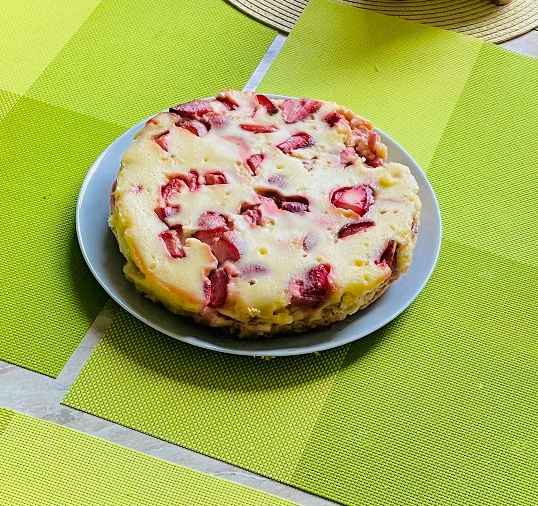 Клубничный пирог