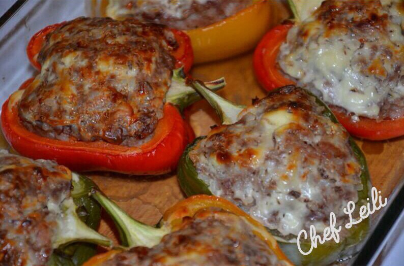 Запеченные фаршированные перчики от шефа Эндрю