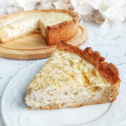 ПП Пирог с сыром и творогом