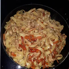 Домашная лапша WOK