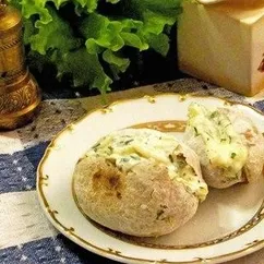 Картошка, запеченная в соли