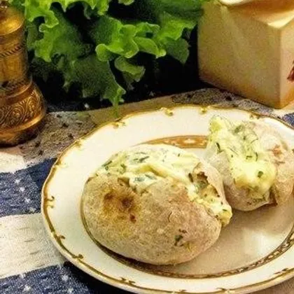 Картошка, запеченная в соли