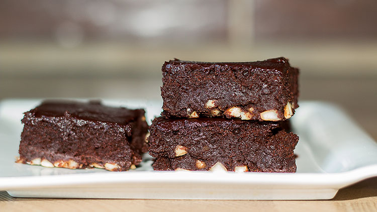 Постный шоколадный пирог Брауни за 30 минут