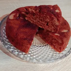 Яблочный пирог с абрикосовым джемом