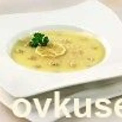 Куриный суп «по-гречески» с лимоном