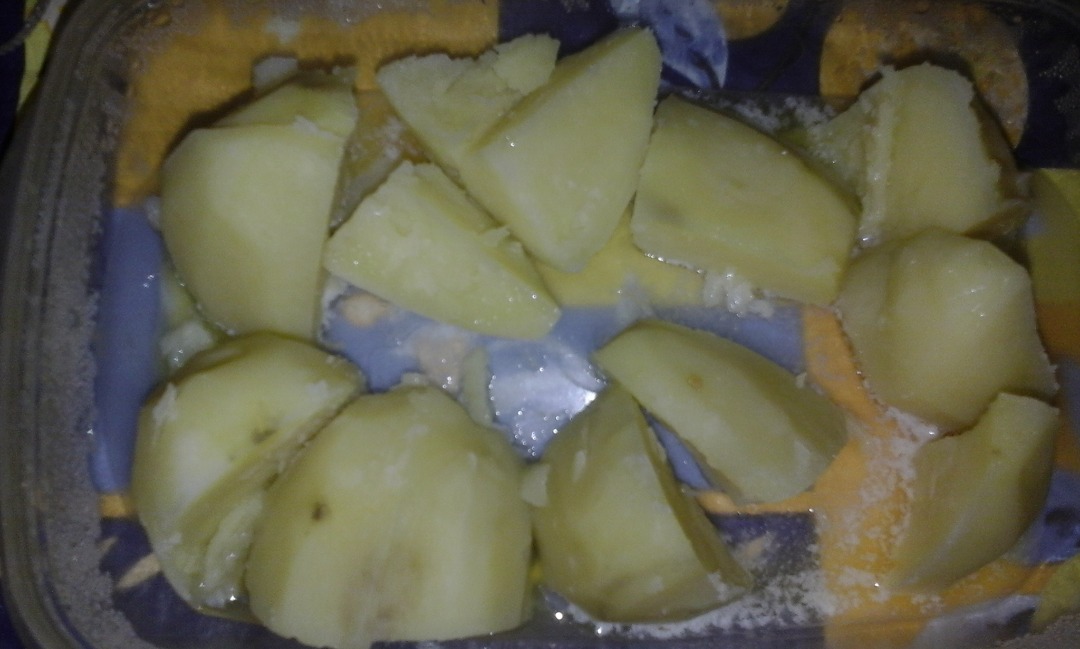 Картошка с маслом