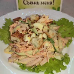 🥗 Салат с ветчиной