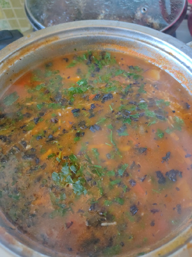 Суп харчо из баранины с картошкой
