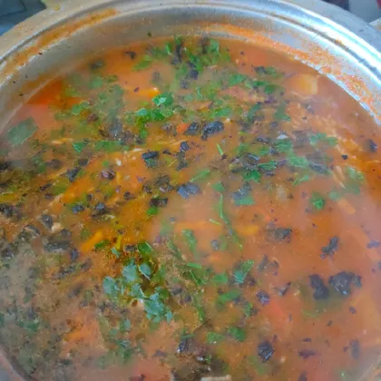 Суп харчо из баранины с картошкой