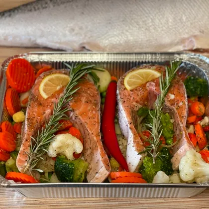 Красная рыба с картошкой в духовке - рецепт с фото от экспертов Maggi