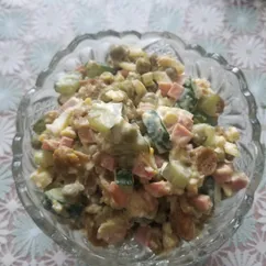 Салат 🥗 с сухариками