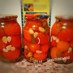 Помидоры с чесноком и медом🍅🧄🍯