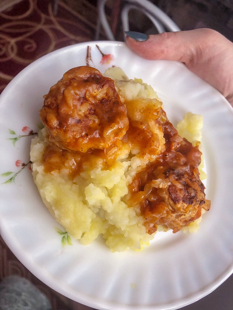 Тефтели в духовке в сметанном соусе — рецепт с фото пошагово + отзывы