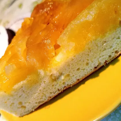 Сладкий ананасовый пирог