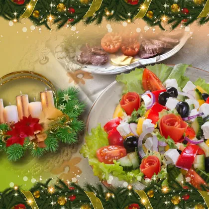 Праздничный салат по рецепту – Ирины 🌱🌳