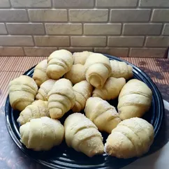 Рогалики🥐с яблоком