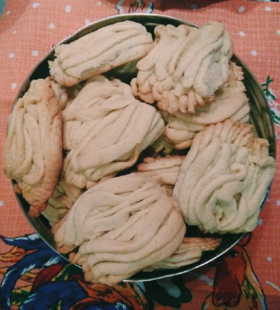 Печенье «Хризантема» без мясорубки — рецепт с фото пошагово