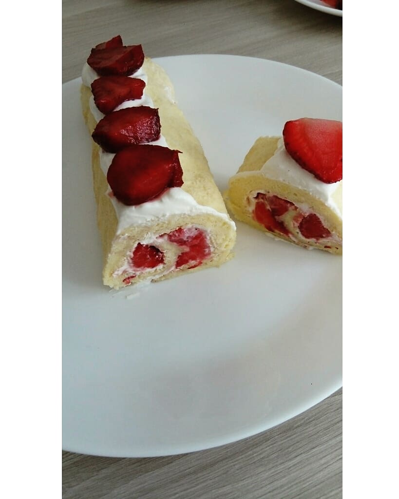 Пп рулет с ягодами🍓
