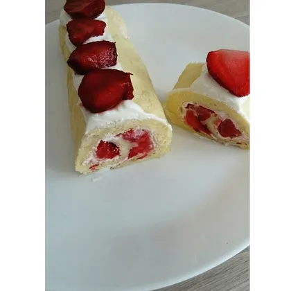 Пп рулет с ягодами🍓