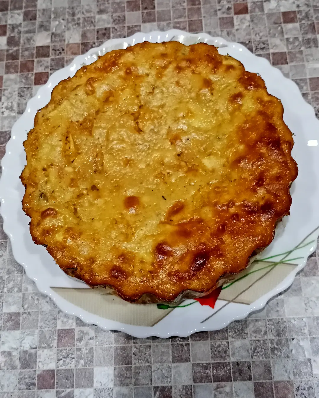 Творожная мини-шарлотка