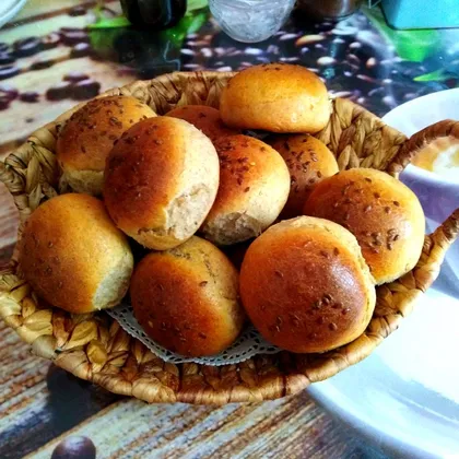 Ржано-пшеничные хлебные булочки