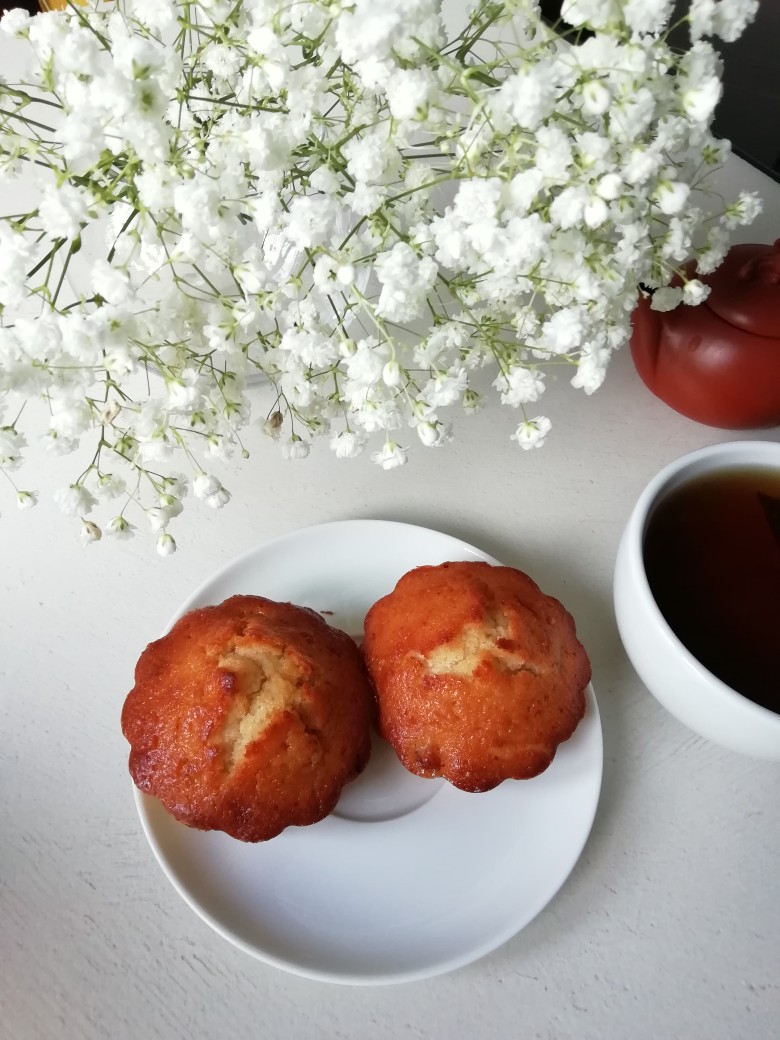 Кексы с вареньем