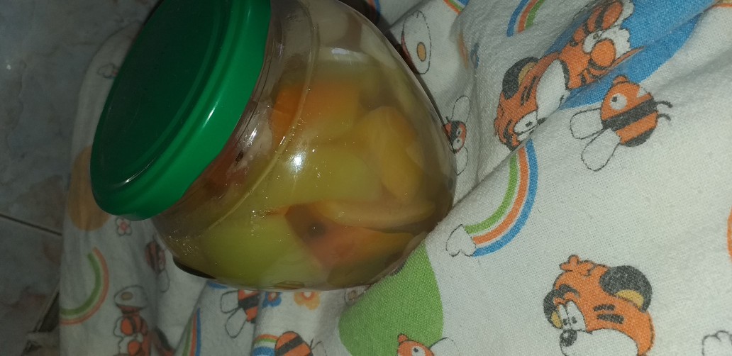 Маринованные перцы с чесноком😋