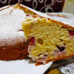 Кекс с клубникой🍰