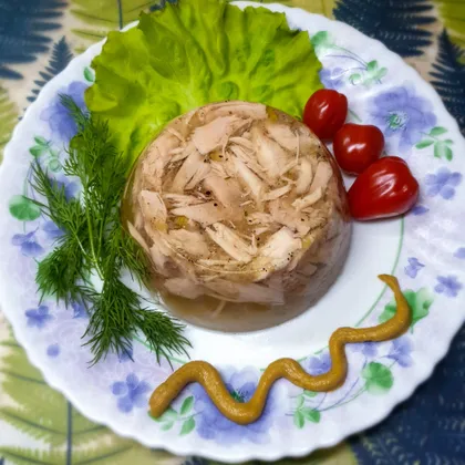 Холодец из куриных бёдрышек 🍽