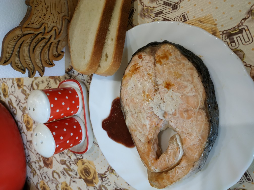 Рыба в бумаге
