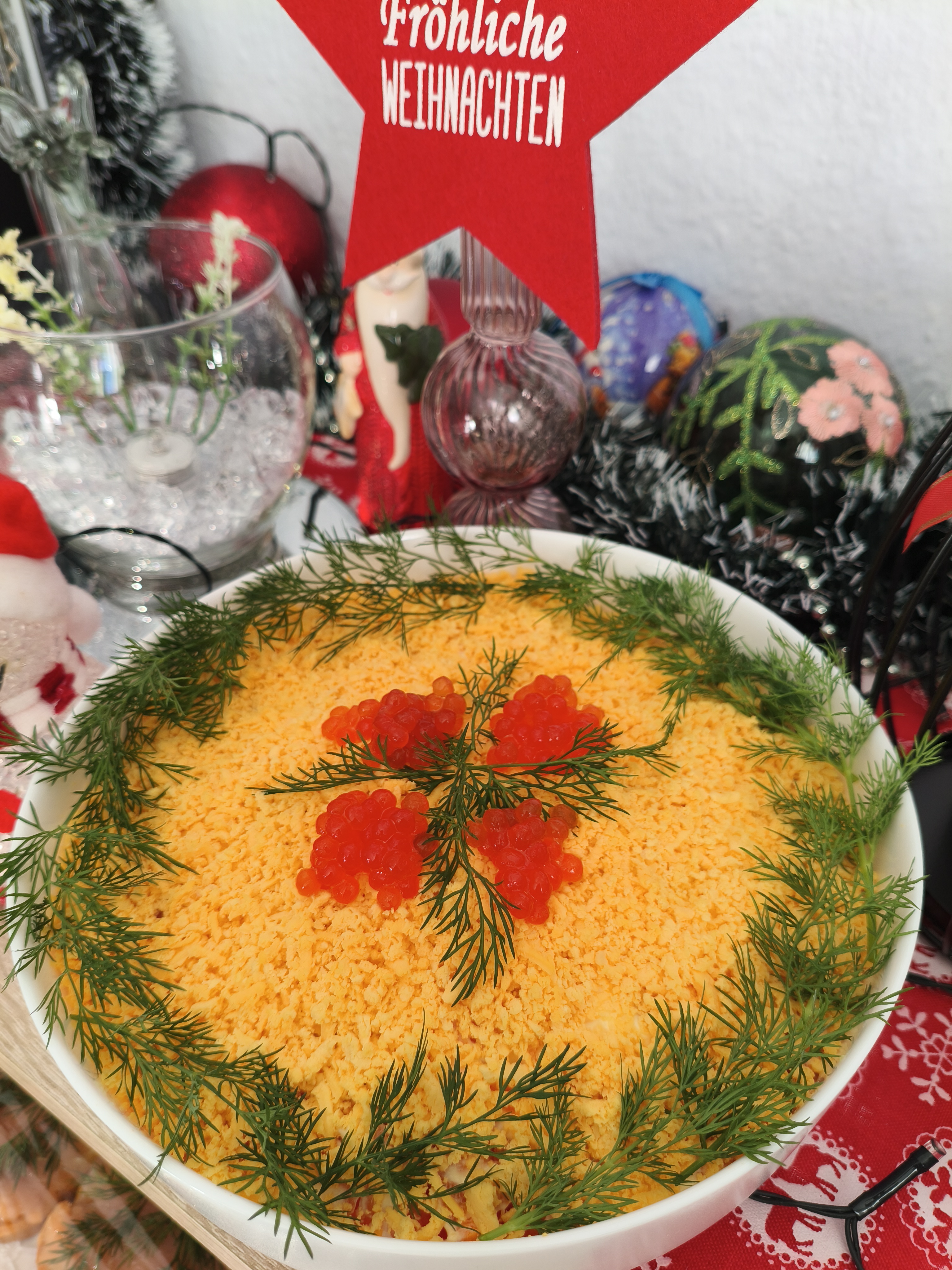 Салат Мимоза на новогодний стол