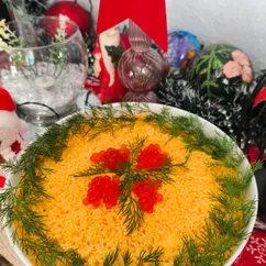 Салат Мимоза на новогодний стол