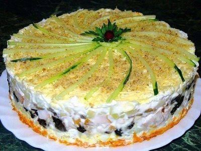 Торт -салат