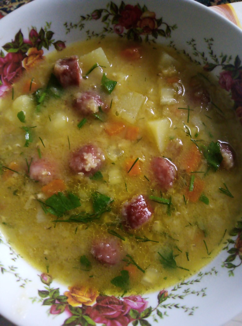 Суп с чечевицей в мультиварке