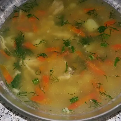 Гороховый суп без зажарки